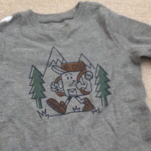 Garanimals Gray Adventure Graphic Tee